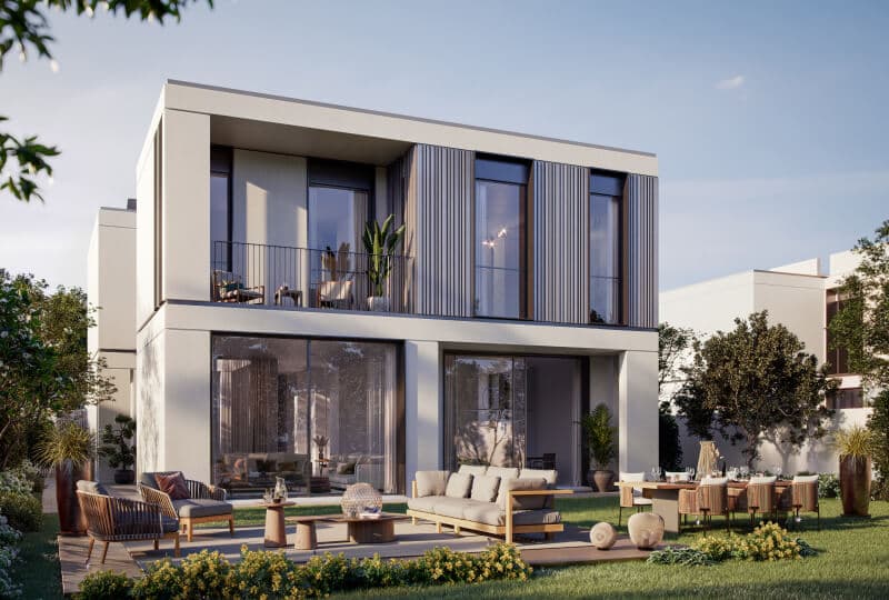 Fay Valley Phase 2 townhouses and villas at Fay Hills, Masdar City, Abu Dhabi