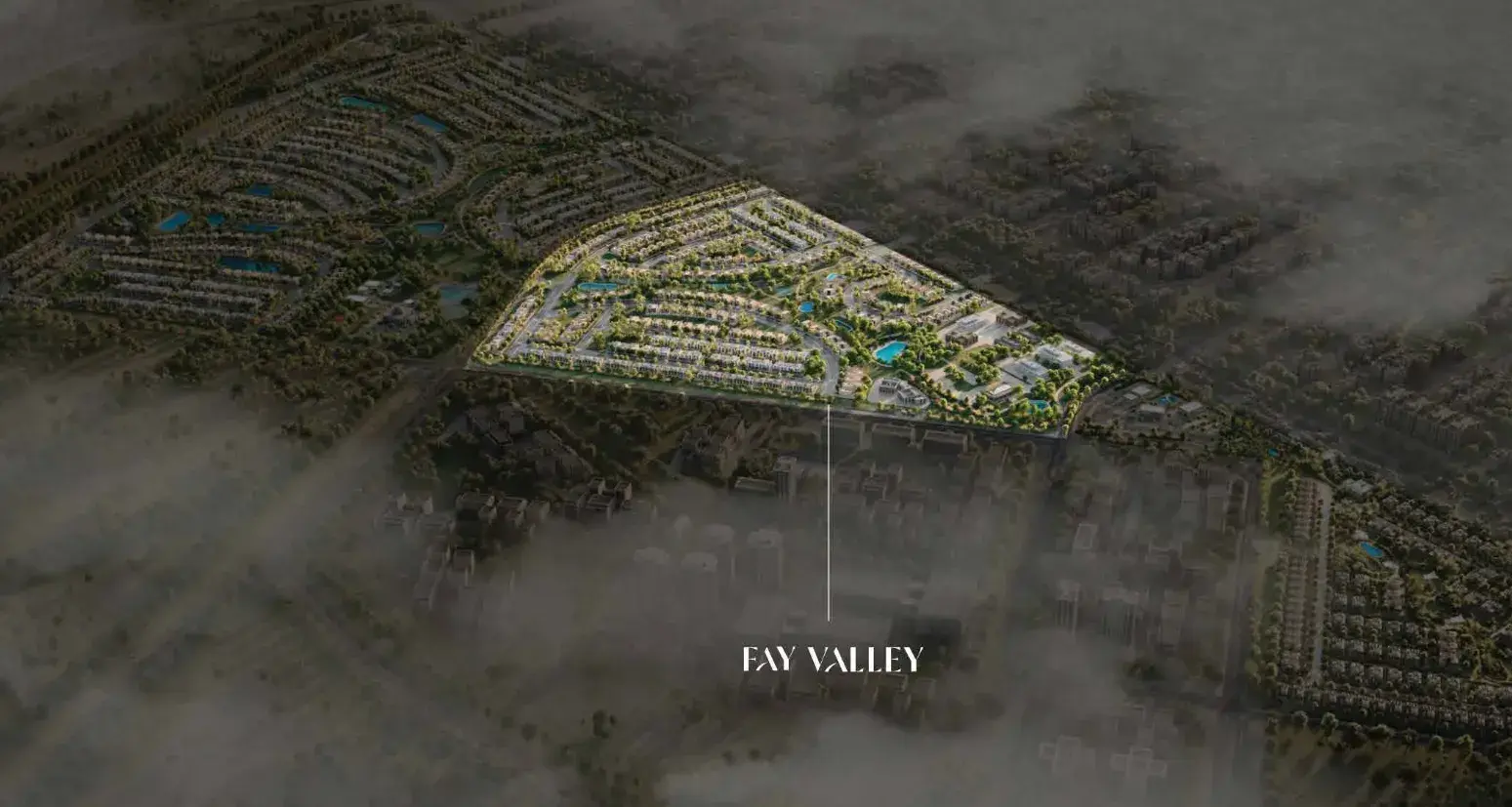 Yoga lawn and wellness programming space at Fay Valley Phase 2, Fay Hills