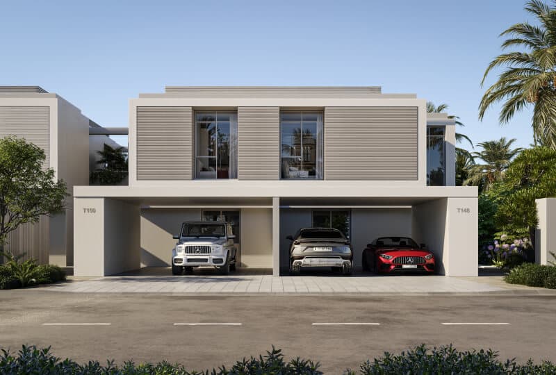 3 Bedroom + Guest Townhouses at Fay Valley Phase 2, Masdar City, Abu Dhabi